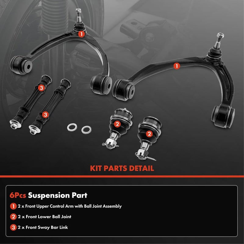 A-Premium Front Suspension Kit for Chevrolet & GMC - Image 3