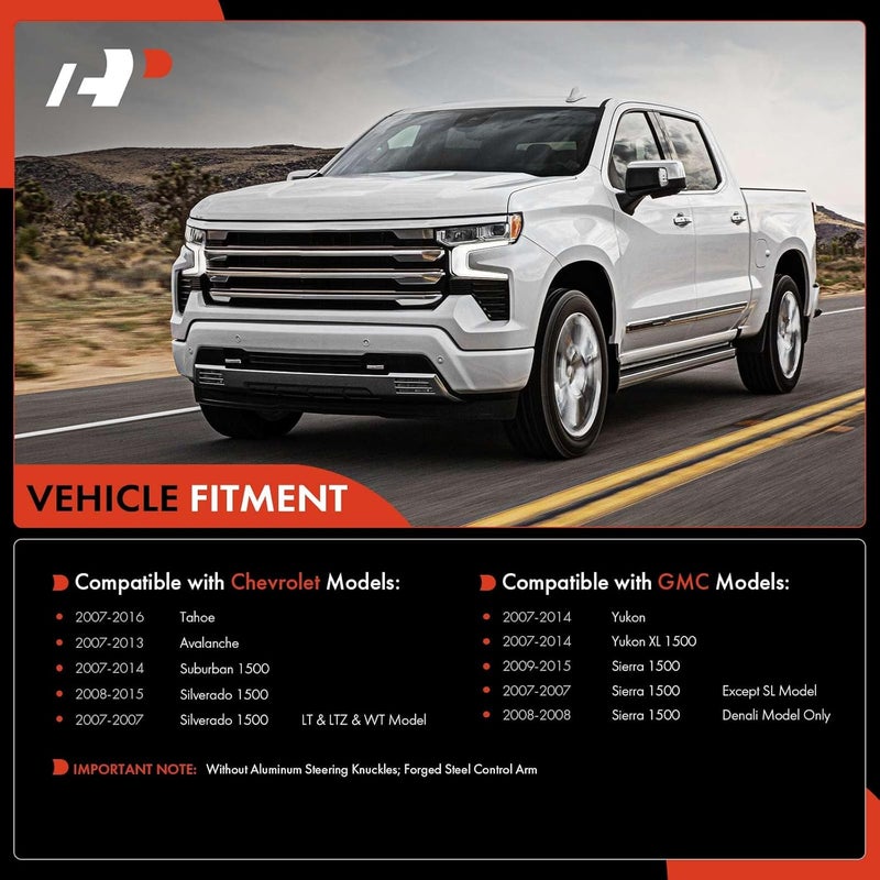 A-Premium Front Suspension Kit for Chevrolet & GMC - Image 2