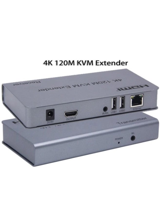 Haing HDMI EXTENDER WITH USB KVM 120MTR SUPPORT 4K - Image 4