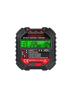 promass GFCI Outlet Tester with Voltage Display 220V Socket Tester Automatic Electric Circuit Polarity Voltage Detector Breaker Finder HT107E - pzsku/ZC99B3FDD93E9CFB64D3EZ/45/_/1741347625/03c2eee9-8ddf-422c-acb8-d8ea2adf2868