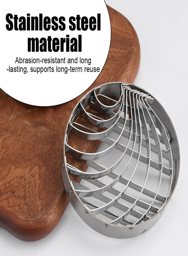 DONGKER Concha Cutter,Stainless Steel Mexican Bread Mold 2 Textured Designs for Breads Cookies Other Baked Goods Christmas Halloween - Image 3