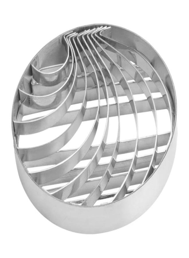 DONGKER Concha Cutter,Stainless Steel Mexican Bread Mold 2 Textured Designs for Breads Cookies Other Baked Goods Christmas Halloween - Image 1
