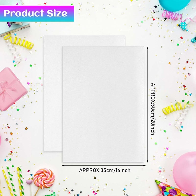 PLULON 60 Sheets Colored Tissue Paper Bulk 8 Mixed Colors Gift Wrap Sheets Crepe Paper Art Tissue Paper for Packaging Craft Floral Birthday Party Festival Gift Wrapping Decorative - Image 5