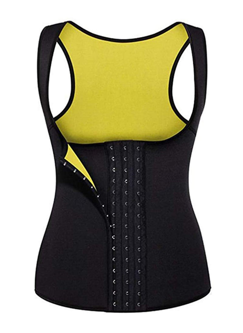 Generic - Neoprene Waist Trainer Corset, Women's Neoprene Waist Trainer Corset Sweat Vest Weight Loss Body Adjustable Shaper Workout Tank Tops Sauna Sweat Vest Slimming for Women - Image 1