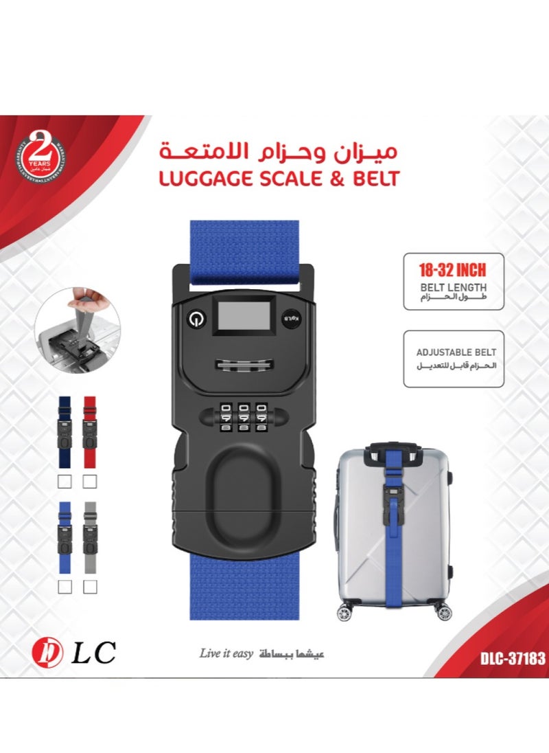 Generic Luggage scale and belt with weigh lock  - Image 2