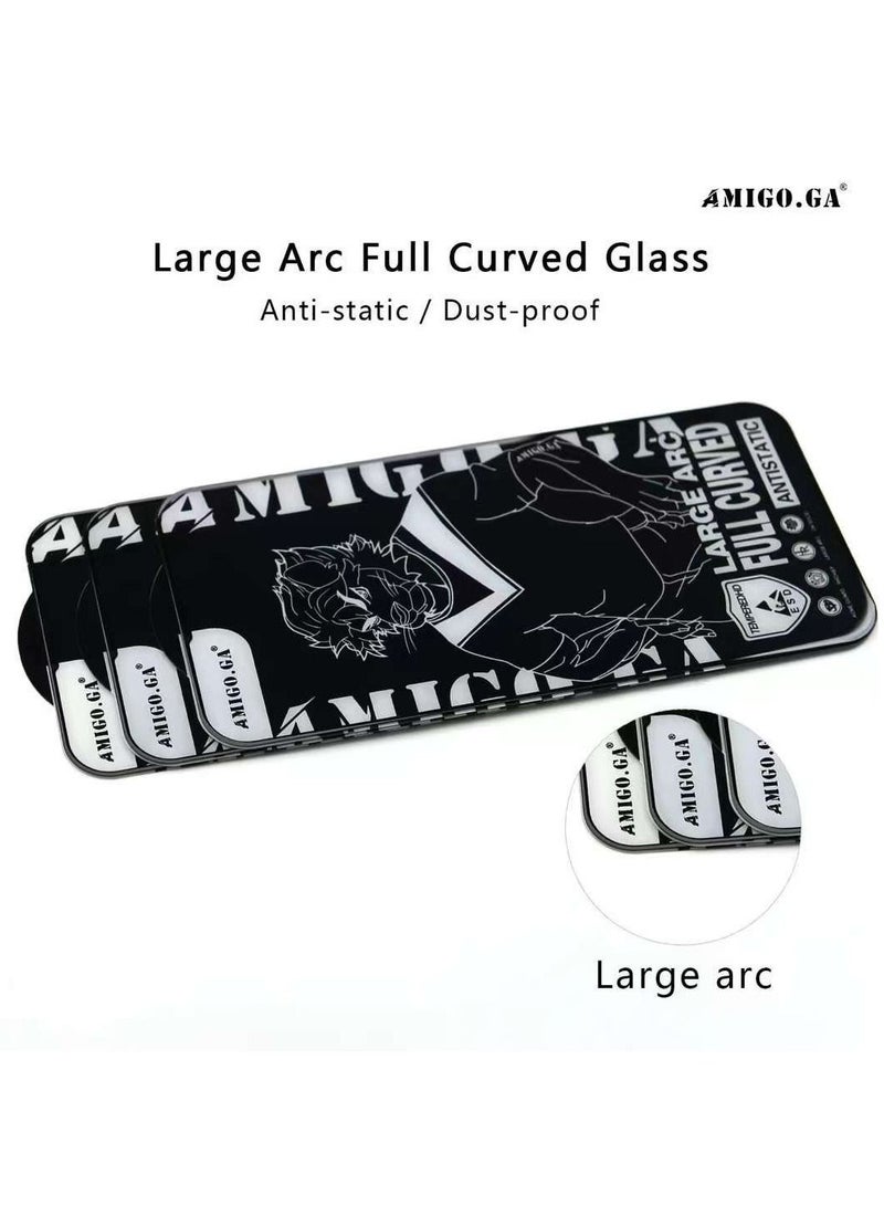 Amigo Iphone 12 PRO MAX AMIGO GA Screen Protector 9H Hardness Anti Scratch Tempered Glass film Case Friendly Anti Fingerprint - Image 5