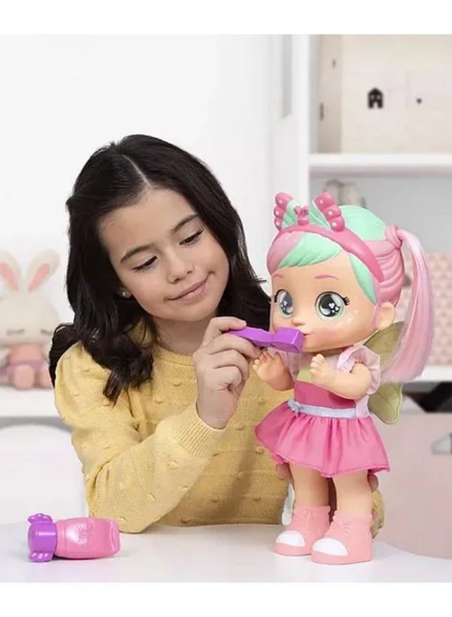Cry Babies Bella's Morning Routine Interactive Baby Doll with Accessories, Toddler Role-Play, Brushable Hair, Vibrant, 3 Years+, 35 cm - Multicolor - Image 5