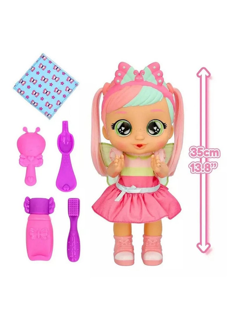 Cry Babies Bella's Morning Routine Interactive Baby Doll with Accessories, Toddler Role-Play, Brushable Hair, Vibrant, 3 Years+, 35 cm - Multicolor - Image 4