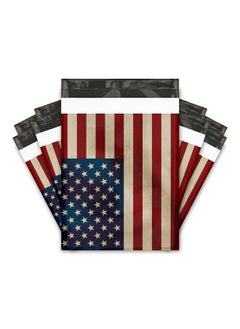 Pro Supply Global 10X13 (100) Fourth Of July Mailers 4Th Of July Polymailers Rustic American Flag Designer Poly Mailers Shipping Envelopes Premium Printed Bags  - Image 1