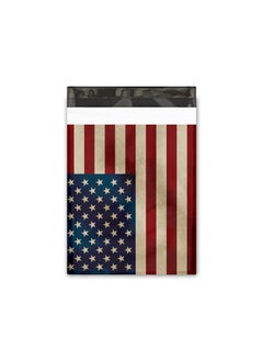 Pro Supply Global 10X13 (100) Fourth Of July Mailers 4Th Of July Polymailers Rustic American Flag Designer Poly Mailers Shipping Envelopes Premium Printed Bags  - Image 3