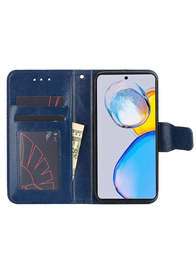 S-TOP Case For Motorola Moto E32 India/E22s 4G Global Crystal Texture Leather Phone Case - Image 3