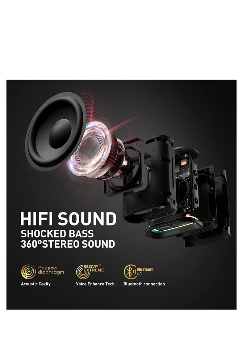 sanag - Sanag M13S PRO Speaker Red - Image 1