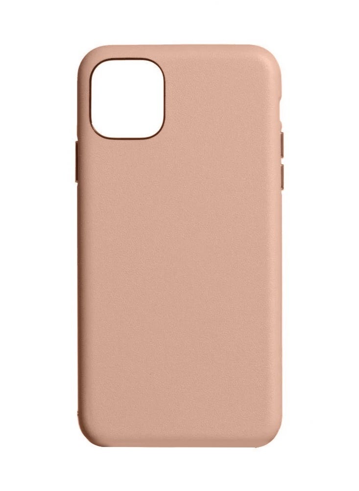 K-Doo - Noble Collection Genuine Leather Case for 12 Pro Wireless Charging Compatible Full Coverage Cover Pink - Image 1