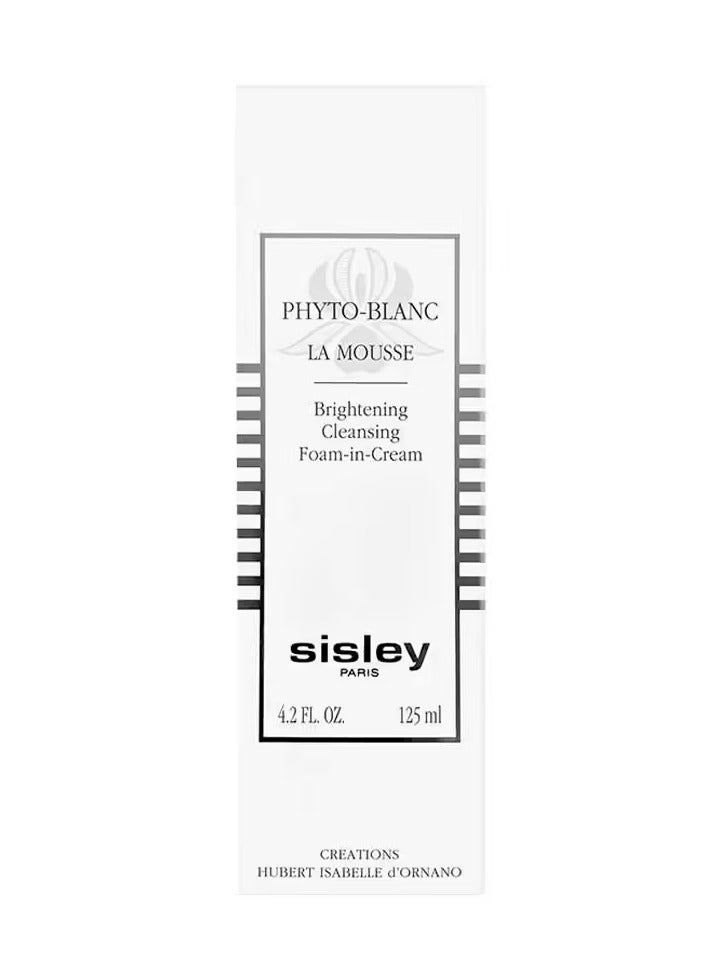 sisley PARIS Phyto-Blanc La Mousse Brightening Cleansing Foam-in-Cream 125 ML - Image 2