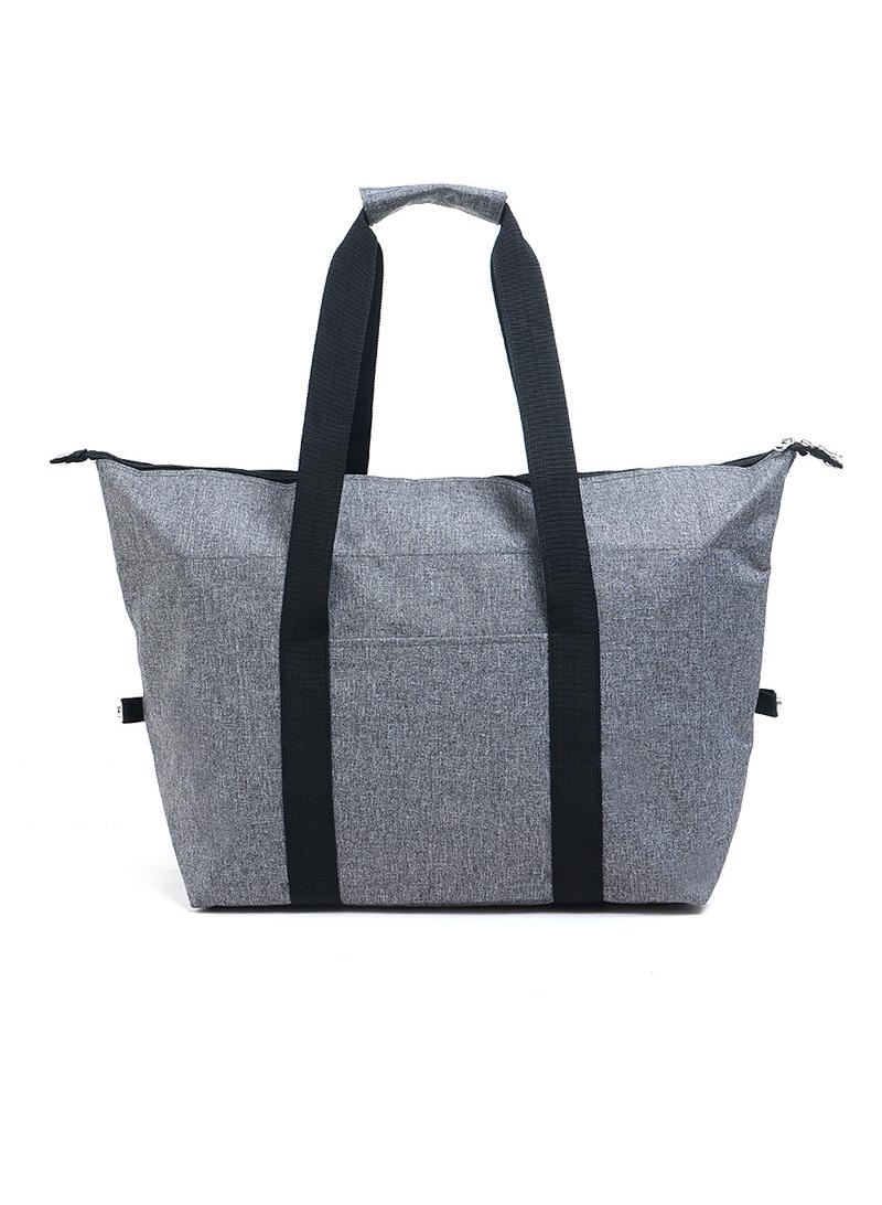 Folding insulated bag, large capacity lunch bag, outdoor portable picnic bag - Image 1