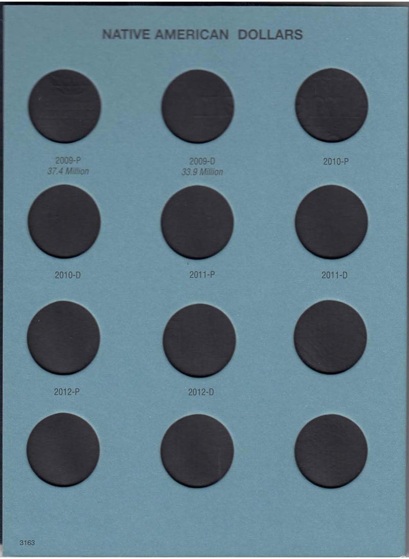 Whitman Whitman Native American Dollar Folder 2009-Date #3163 - Image 2