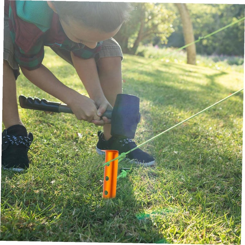 Aluminum Tent Stakes Sand Pegs Camping Ground Anchors 3 Pack Random Color - Image 5