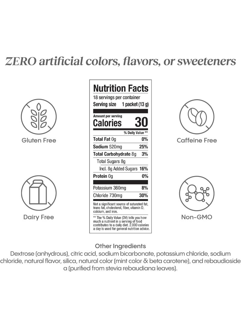 Hydralyte Low Sugar Rapid Rehydration - Lightly Sparkling Electrolyte Powder Packets, 16 oz Serve | Limeade Hydration Packets | Hydration for Heat, Travel Essential - Workout Essential (18 Count) - Image 2