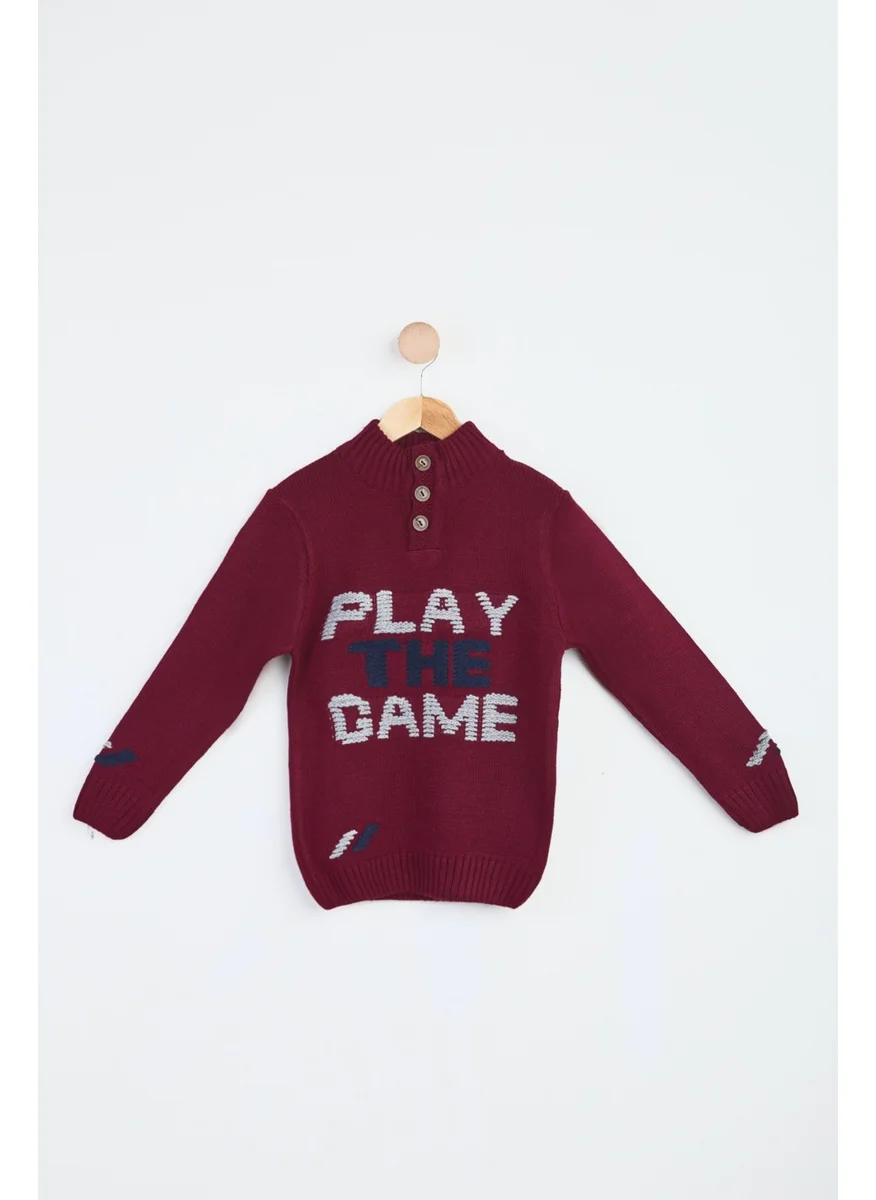 Tofisa 24123-BORDE Children's Sweater