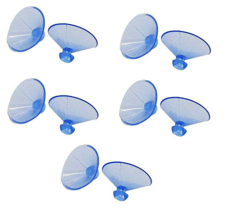 RAB Glass Shelf Button Suction Cup (Code:- Vacum Butt 2no, Pack of 10 Piece) - Image 1