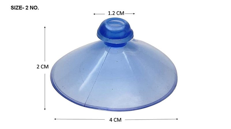 RAB Glass Shelf Button Suction Cup (Code:- Vacum Butt 2no, Pack of 10 Piece) - Image 5