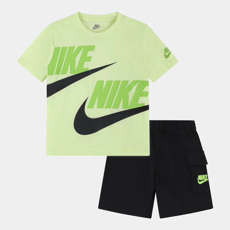 Kids' Sportswear T-Shirt and Cargo Shorts Set (Babies and Younger Kids)