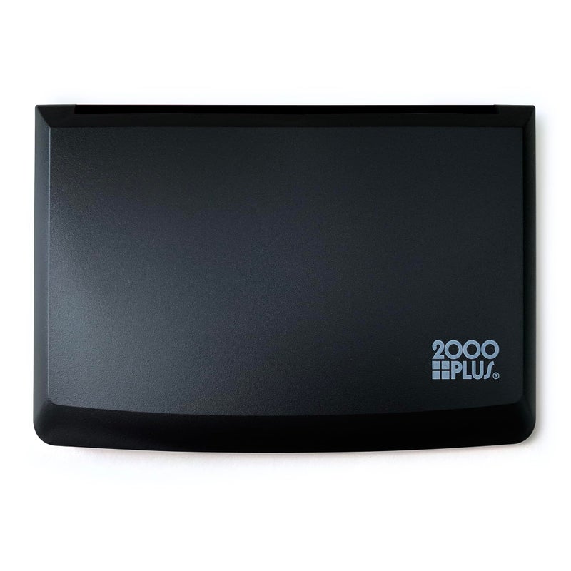 2000 PLUS Stamp Pad, Felt, Size No.2, 6-1/4" x 3-1/2", Black Ink (090407) - Image 1