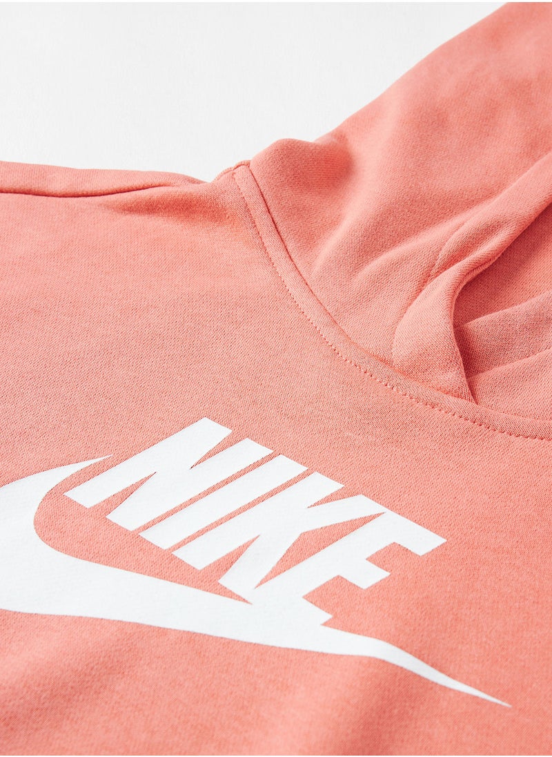 Big Kids NSW Club French Terry Crop Hoodie