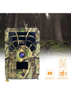 Generic Digital Trail Camera 12MP HD Hunting & Trail Camera Motion Activated Night Infrared Vision Waterproof 46pcs IR Lights for Outdoor Wild Hunting Home Security Animal Observation Game  - Image 3