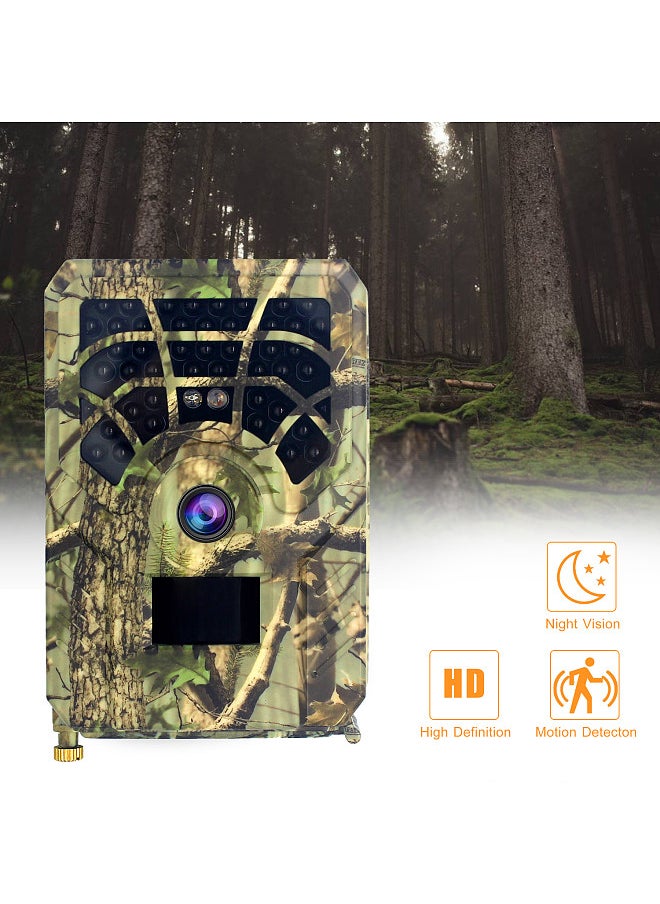 Generic Digital Trail Camera 12MP HD Hunting & Trail Camera Motion Activated Night Infrared Vision Waterproof 46pcs IR Lights for Outdoor Wild Hunting Home Security Animal Observation Game  - Image 3