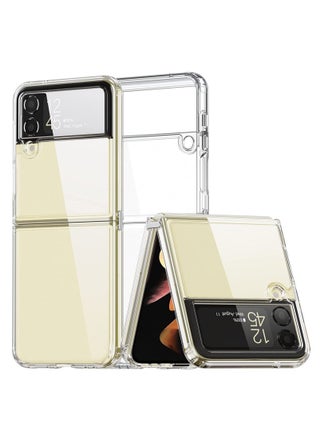 "Clear Slim Case for Samsung Galaxy Z Flip 4 5G (2022) - Transparent Hard PC Back with Soft TPU Edges, Non-Yellowing, Shockproof Protective Cover" - pzsku/ZC99C6B1682C0B5D84066Z/45/_/1737763777/01b08228-f686-4650-ac1a-898153eeb8b8
