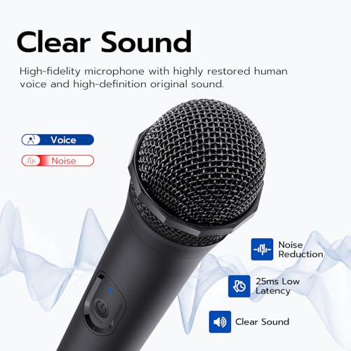 Mcbazel Wireless USB Gaming Microphone Compatible with Xbox Series X/S, PS5, Switch OLED, NS Switch/Switch2, PC, PS4, PS3, PS2, Xbox One X/S, Xbox One, Xbox 360, Wii - Image 5