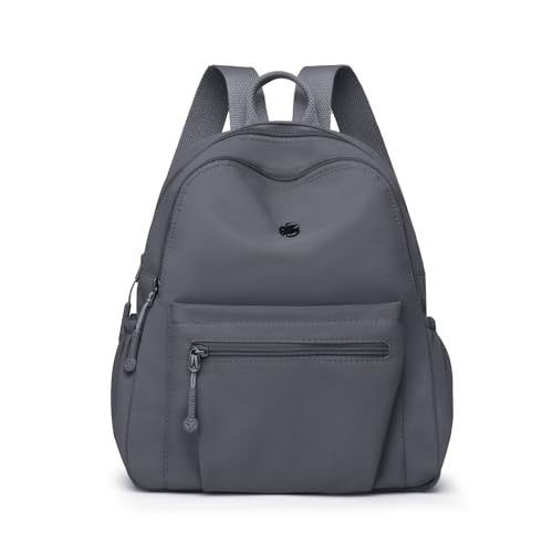 Tanweibago Mini Nylon Women Backpacks11L Small Ladies backpacks Casual Lightweight Women Shopping Travel Daypack ZGrey - Image 1