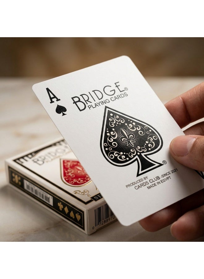 Cards Club | Premium Playing Cards Deck – Unique Themed Design, Smooth Finish, Durable Quality for Bridge & Card Games - Image 3