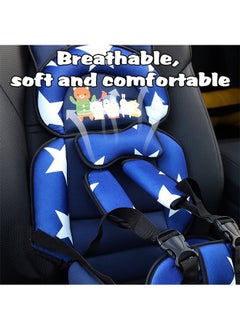 MLADEN Auto Child Safety Seat Simple Car Portable Seat Belt Car Seatbelt Protector for Kids 0-12 Foldable Car Seat Protection Travel Accessories  - Image 5