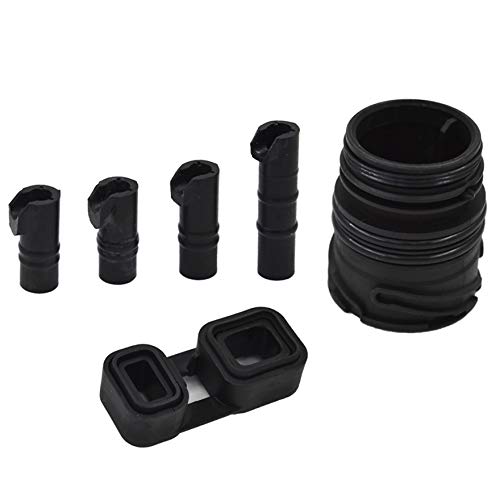 waltyotur 6 Pcs Valve Body to Case Sleeve Seal kit 6HP19 6HP21 24347588759 24107536340 Replacement for BMW - Image 3