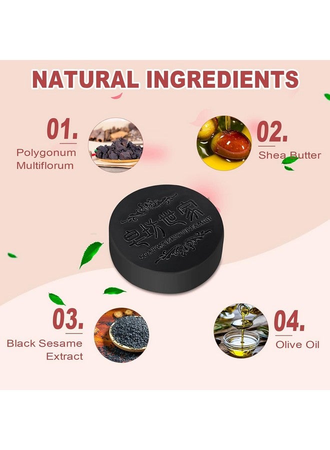 HANI PO™ Popular Polygonum Hair Soap He Shou Wu 1 bar -100g - chinese soap - pack of 1 - Image 4