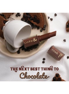 Blue Heaven Cookie & Crush Matte Lipstick For Women, Long Lasting Lipstick, Enriched With Cocoa Butter & Rosehip Oil, Softening And Nourishing Lipstick - Hot Chocolate, 3.4G  - Image 4
