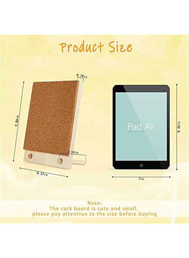Generic Bulletin Board/Cork Board on The Desktop-Small Mini Hanging Tack Message Memo Picture Board for Home Office School  - Image 3