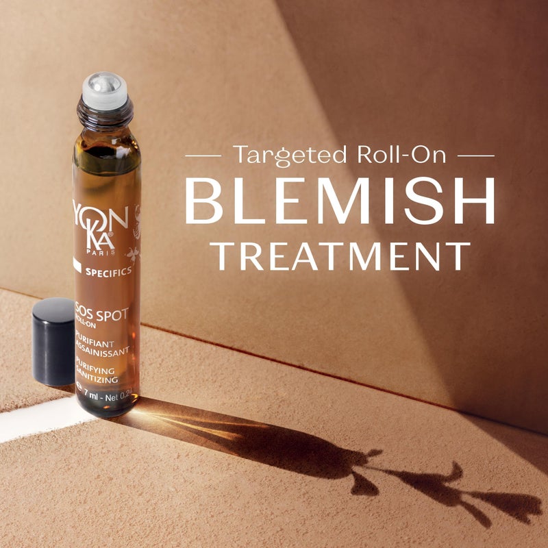 Yonka Yon-Ka SOS Spot Acne Treatment | Roll On Natural Lactic Acid to Clear Breakouts | 0.24 fl oz - Image 3