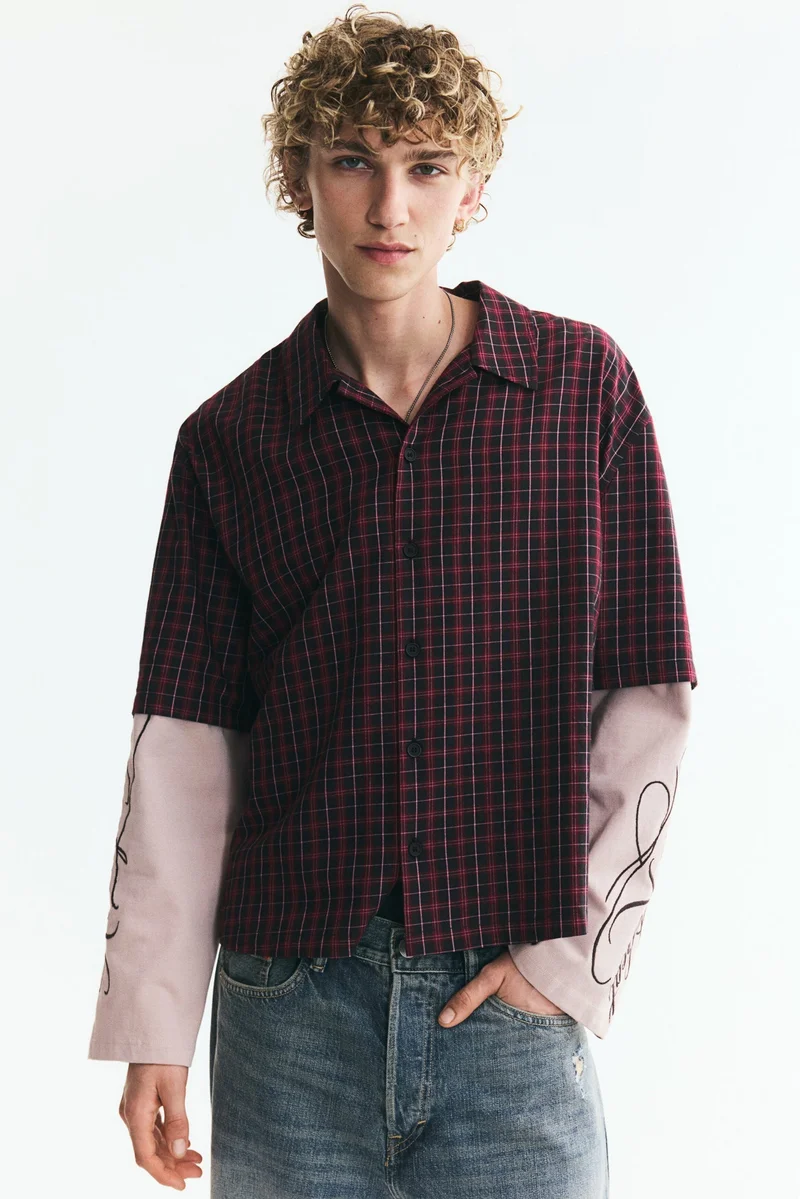 Relaxed Fit Layered shirt
