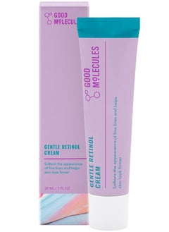 GOOD MOLECULES Good Molecules Gentle Retinol Cream - Night Cream with Retinol and Bakuchiol - Fine Lines, Hypermentation - Anti-Aging Skincare for Face  - Image 1