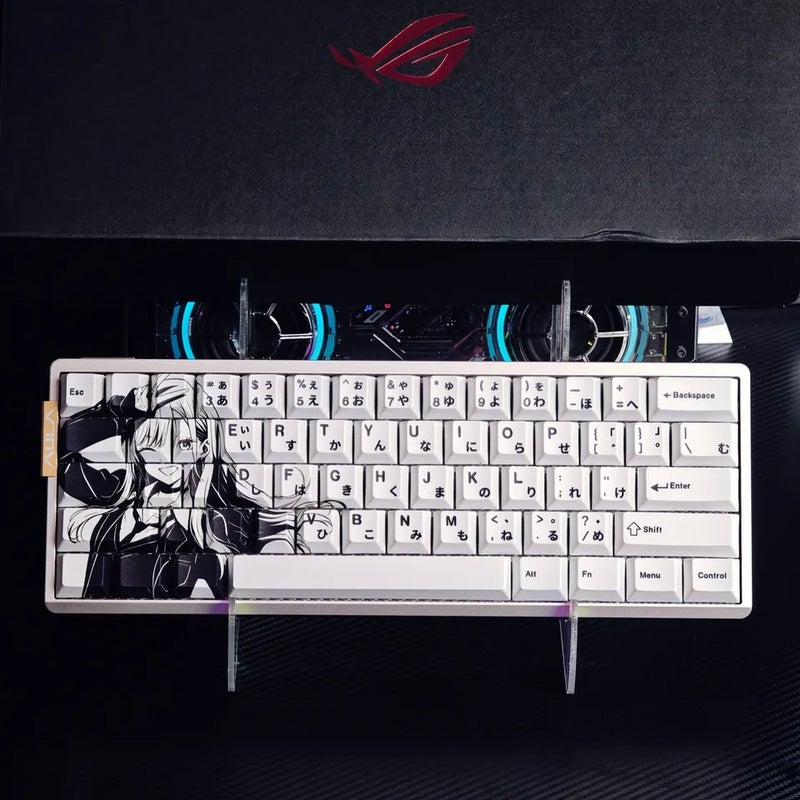 أكو لوحة مفاتيح Kitagawa Marin Anime Keycap Set 73 Keys, PBT Dye-Sublimation, Cherry Profile, Japanese, for Akko, GK61, Anne Pro 2 - Image 2