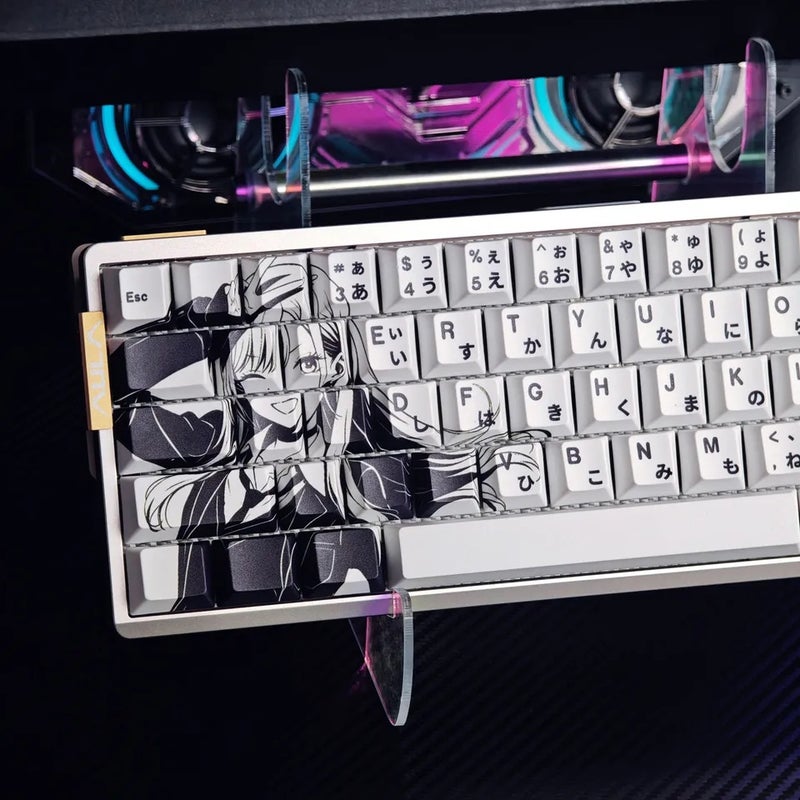 أكو لوحة مفاتيح Kitagawa Marin Anime Keycap Set 73 Keys, PBT Dye-Sublimation, Cherry Profile, Japanese, for Akko, GK61, Anne Pro 2 - Image 3