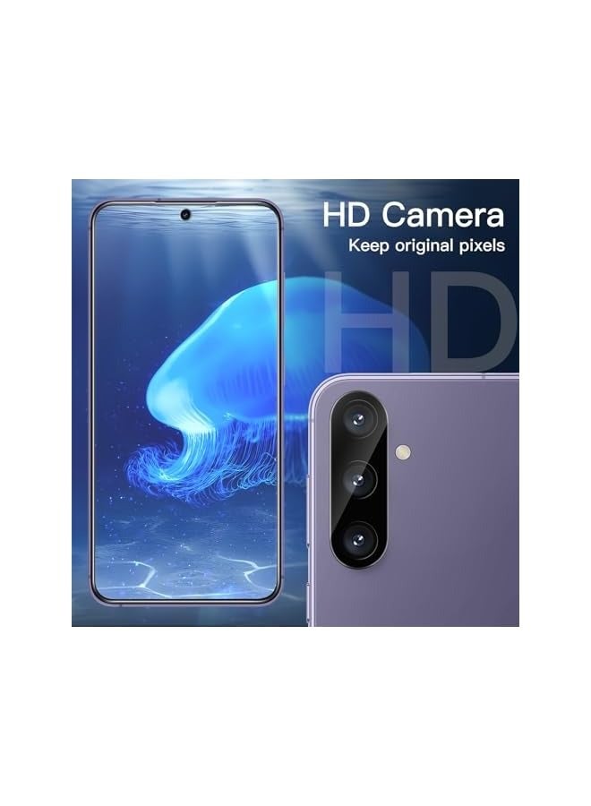 Jetech Privacy Screen Protector for Galaxy S24+ / S24 Plus 5G 6.7-Inch with Camera Lens Protector, Anti-Spy Tempered Glass Film, Fingerprint ID Compatible, 2-Pack Each - Image 5