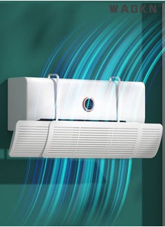 WAOKN 3-in-1 Air Conditioner Deflector Air Conditioning Wind Shield, Split Adjustable  Ac Flow Deflector Preventing Ac From Blowing Directly, For Home Office Retractable Ac Anti Direct Wind Deflector  - Image 2
