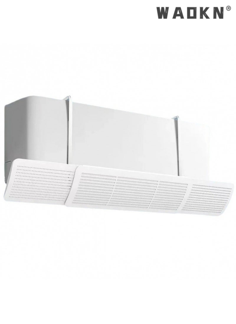 WAOKN - 3-in-1 Air Conditioner Deflector Air Conditioning Wind Shield, Split Adjustable  Ac Flow Deflector Preventing Ac From Blowing Directly, For Home Office Retractable Ac Anti Direct Wind Deflector - Image 1