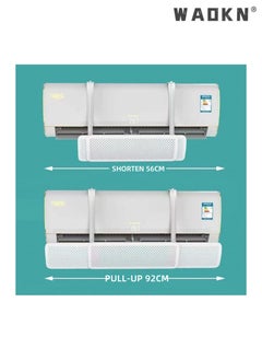 WAOKN 3-in-1 Air Conditioner Deflector Air Conditioning Wind Shield, Split Adjustable  Ac Flow Deflector Preventing Ac From Blowing Directly, For Home Office Retractable Ac Anti Direct Wind Deflector  - Image 3