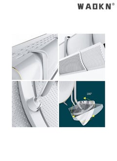 WAOKN 3-in-1 Air Conditioner Deflector Air Conditioning Wind Shield, Split Adjustable  Ac Flow Deflector Preventing Ac From Blowing Directly, For Home Office Retractable Ac Anti Direct Wind Deflector  - Image 5