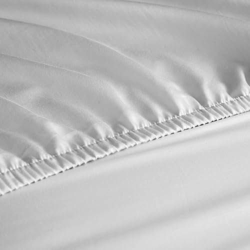 Welspun WelProtect 100% Waterproof Polyester Mattress Protector Queen Size 152x198 CM | Breathable Ultra Soft & Less Noise Fitted Bed Protector Cover (152x198 CM Queen, 200 TC, White) - Image 5